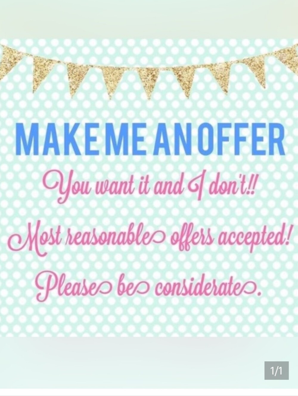 Make Me An Offer!
